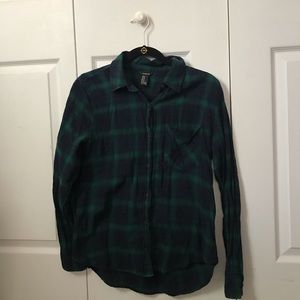Forever21 Flannel Button Down
